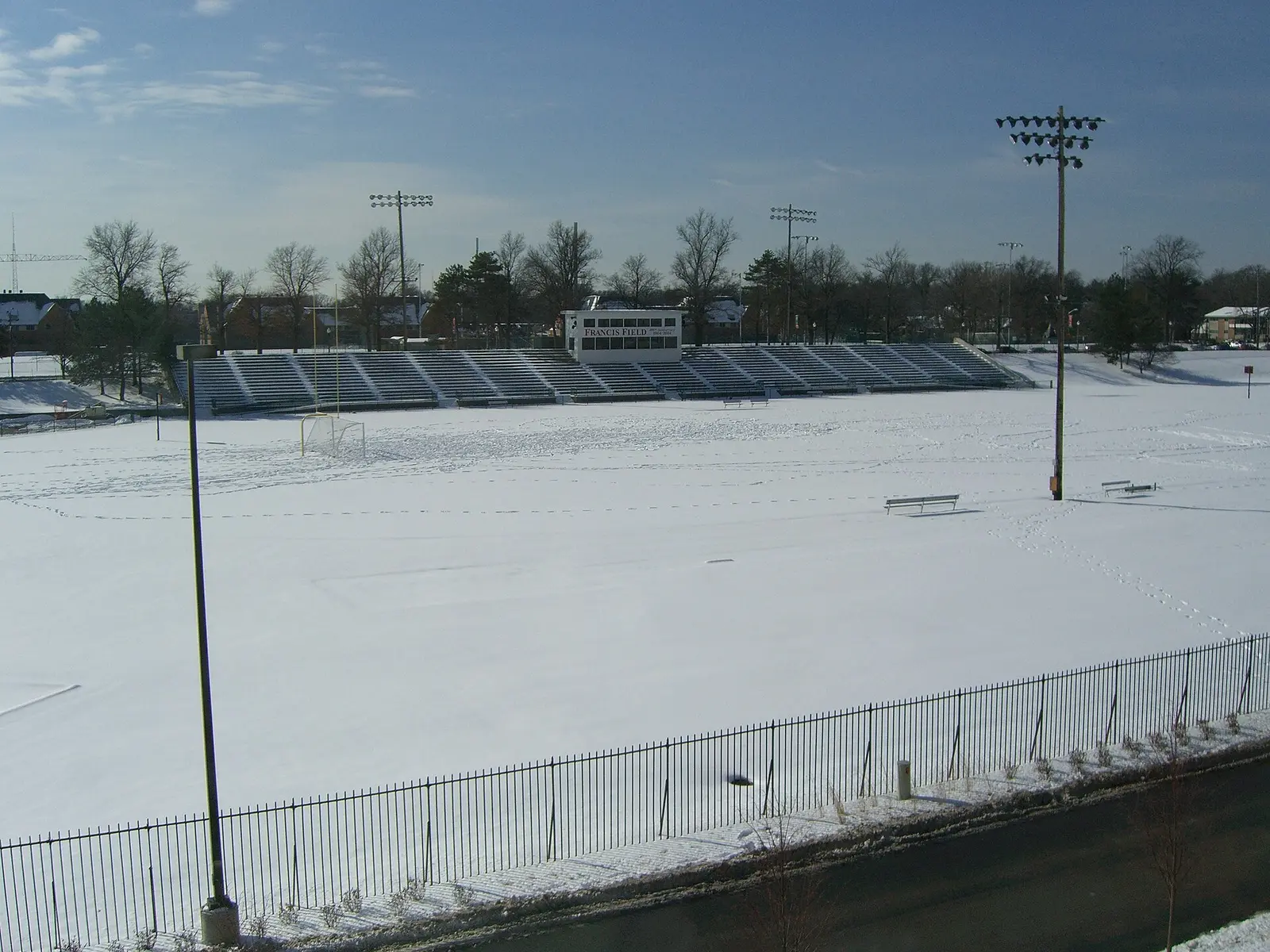 Το Francis Field στο Washington University στο Σεντ Λούις, χώρος των Ολυμπιακών Αγώνων του 1904.