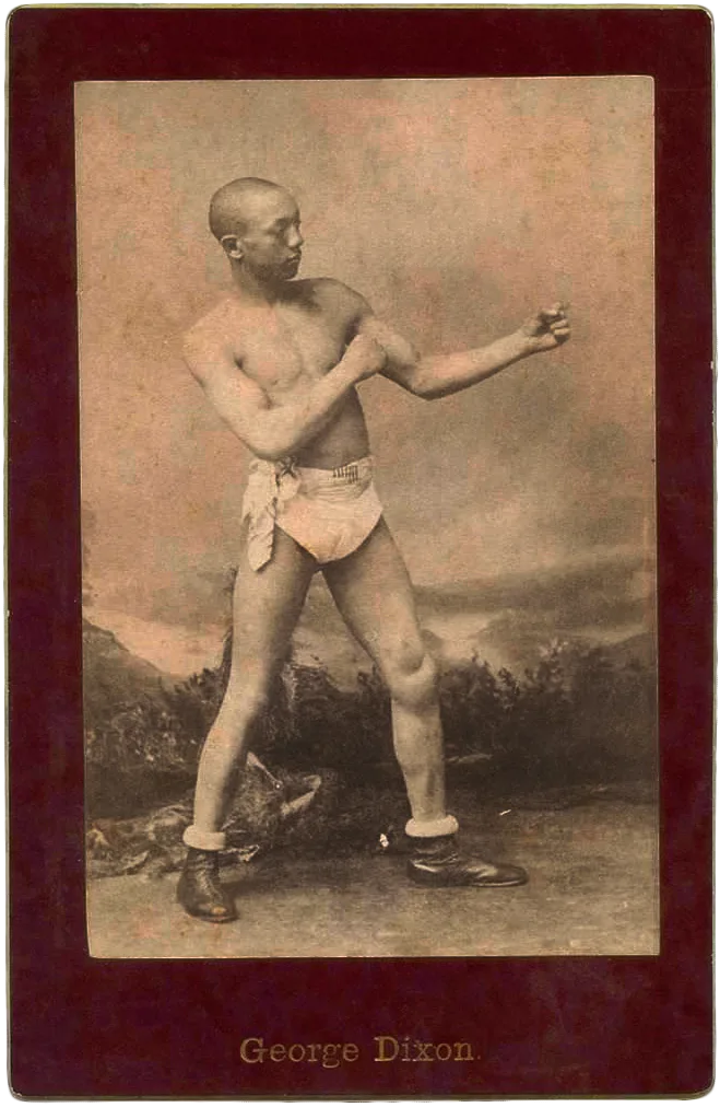 Φωτογραφικό πορτρέτο του George Dixon γύρω στο 1890.