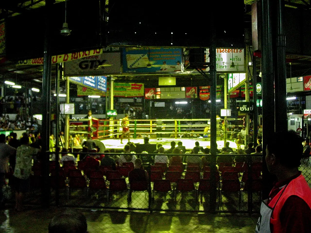 Το στάδιο πυγμαχίας Lumpinee στην Μπανγκόκ.