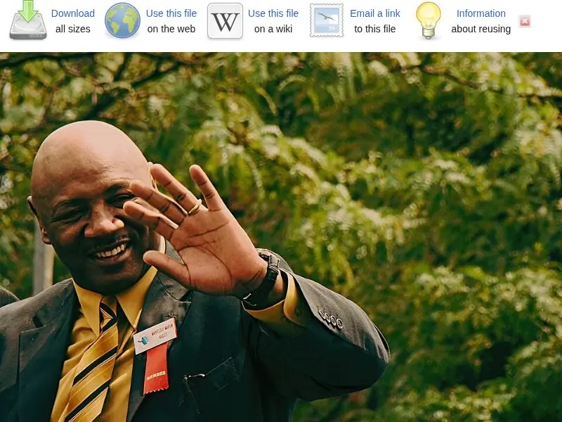 Ο Marvelous Marvin Hagler στο International Boxing Hall of Fame, 2008.