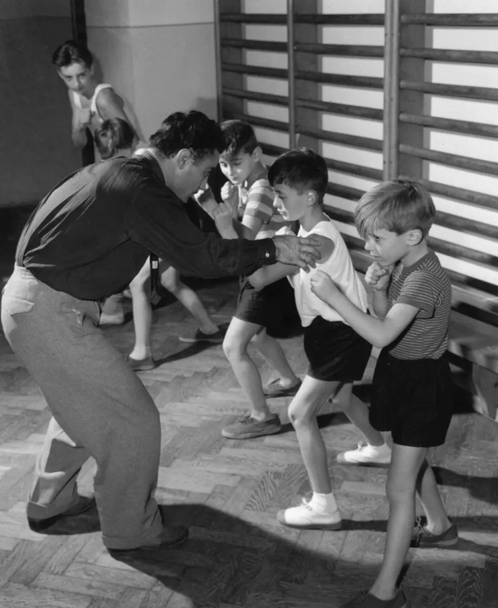 Φωτογραφικό πορτρέτο του László Papp.